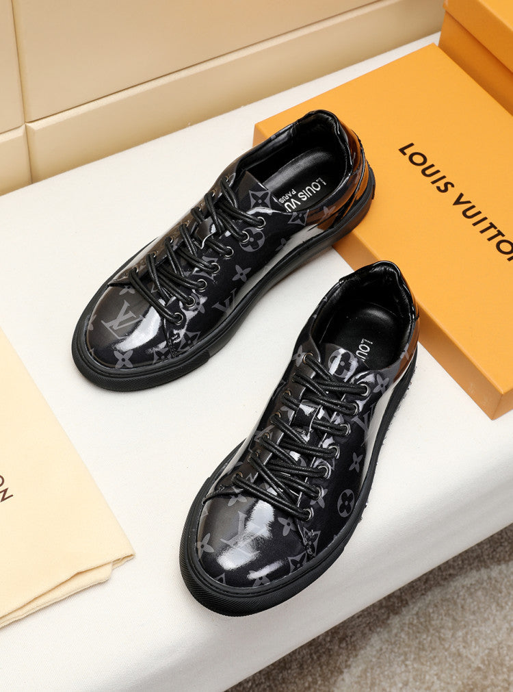 BL - LUV Low BLnogram Black Breathable Sneaker