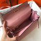 HM Kelly 28cm Bubblegum Pink Togo Bag For Women, Handbags, Shoulder Bags 11in/28cm
