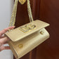 DG Polished 3.5 Phone Bag Gold For Women 7.3in/19cm DG