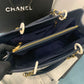 ChanelTote Bag Spring Collection Gold Toned Hardware Blue For Women 13in/33cm