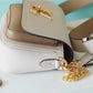 LV Lockme Tender White For Women, Women’s Handbags, Shoulder And Crossbody Bags 7.5in/19cm LV