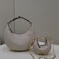 FI FIgraphy Beige Mini Shoulder Bag For Woman 16.5cm/6.5in