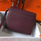 HM Mini Evercolor Sac Roulis 19 Rouge Grenat For Women, Handbags, Shoulder Bags 7.5in/19cm