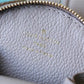 LV Papillon BB Monogram Empreinte Tourterelle / Creme Beige For Women, Women’s Handbags, Shoulder Bags And Crossbody Bags 7.9in/20cm LV M46031