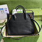 gg Small tote With gg Logo Black For Women 12.4in/31.5cm gg 674822 0E8IG 1000