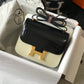HM Mini Constance Bag Black For Women Gold Color Hardware 7.1in/18cm