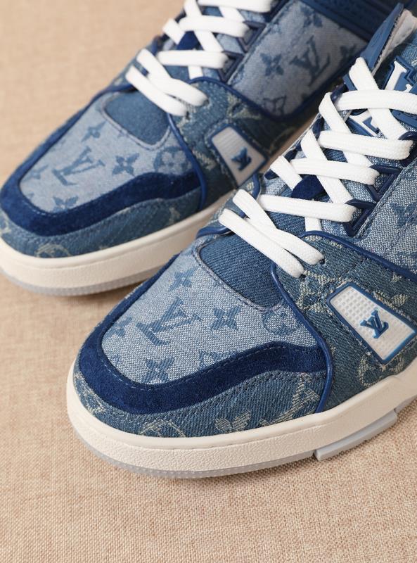 BL - LUV SurfaBL In BLnogram Blue Sneaker
