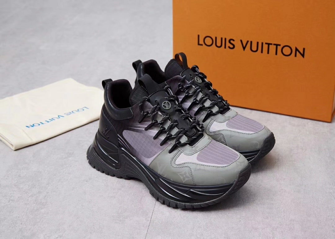 BL - LUV Run Away Purple Black Sneaker