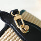 LV Petit Bucket Raffia Black For Women, Women’s Bags, Shoulder And Crossbody Bags 9.4in/24cm LV M59961