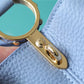 LV Capucines BB Taurillon Light Blue/ Beige For Women, Women’s Bags, Shoulder And Crossbody Bags 10.6in/27cm LV