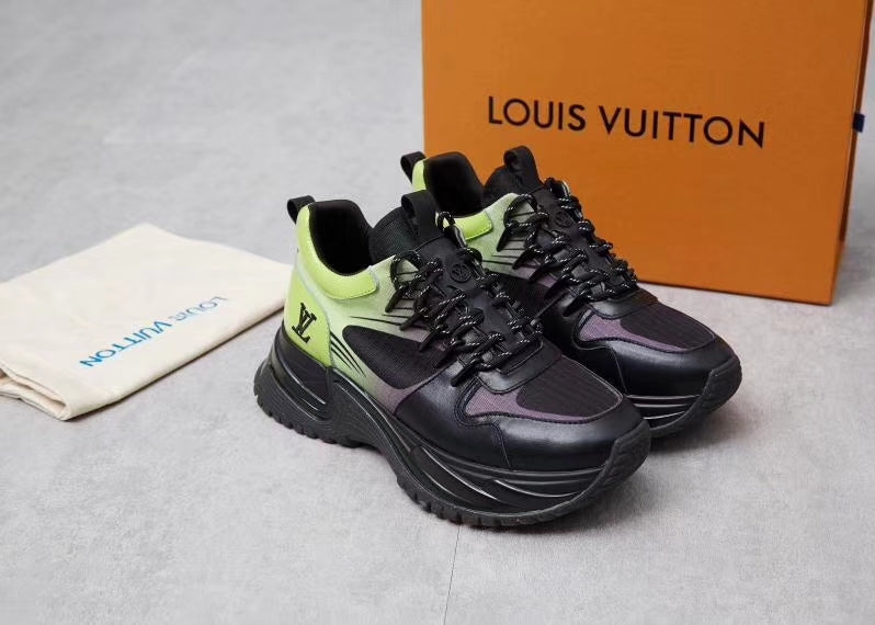 BL - LUV Run Away Green Black Sneaker