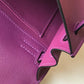 HM Kelly Purple For Women Silver Toned Hardware 8.7in/22cm