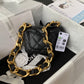 ChanelMini Flap Bag Black For Women, Women’s Bags Shoulder And Crossbody Bags 6.6in/17cm AS3213