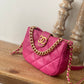 ChanelSmall Hobo Bag Gold Hardware PiNike For Women, Women’s Handbags, Shoulder Bags 7.5in/19cm