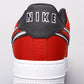 BL - AF1 Reverse Stitch red and white