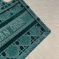 DI Mini Book Tote Oblique Blue Canvas For Women 23cm/9in CD