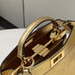 FI Peekaboo Medium Gold Bag For Woman 33cm/13in