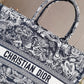 DI Large Book Tote White, For Women, Women’s Handbags 16.5in/42cm CD