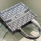 DI Small Book Tote Violet, For Women, Women’s Handbags 26.5cm/10.5in CD