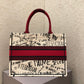 DI Medium Book Tote Bag By Maria Grazia Chiuri For Women 14in/36cm CD