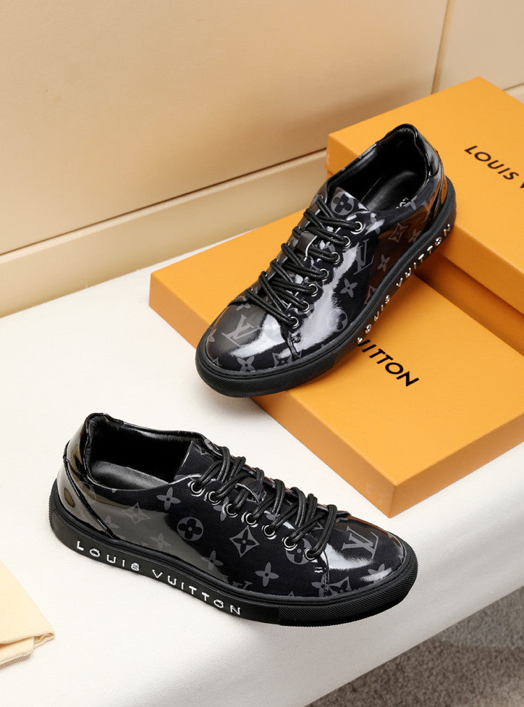 BL - LUV Low BLnogram Black Breathable Sneaker