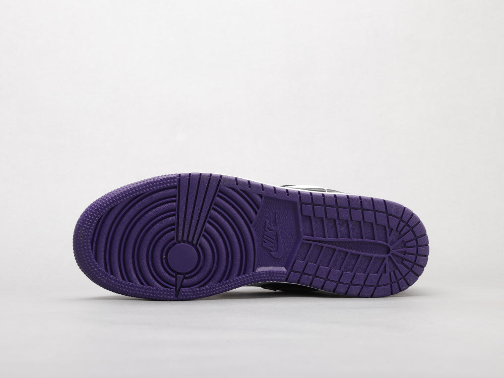 BL - AJ1 Black and purple toes
