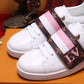 BL - LUV Font Row Pink Sneaker