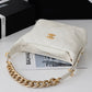 ChanelMedium Hobo Bag White For Women 11in/28cm