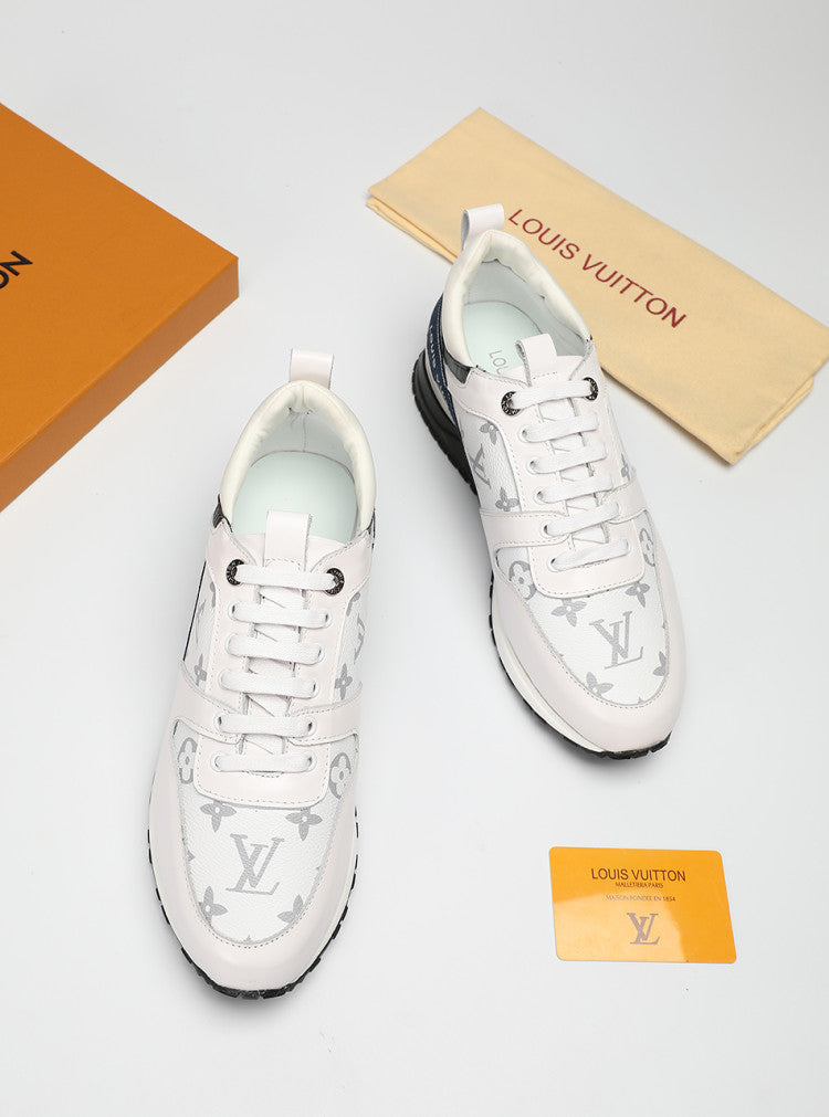 BL - LUV BLnogram Denim Gray Sneaker