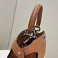 FI Peekaboo ISeeU Medium Bronze For Women, Women’s Handbags, Shoulder Bags 13.1in/33.5cm FF