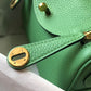 HM Lindy Mini Menthe Togo Bag With Gold Hardware For Women, Women’s Handbags, Shoulder And Crossbody Bags 7.5in/19cm