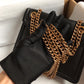 DG Medium Devotion Bag Black For Women 8.1in/20.5cm DG