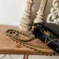 ChanelVintage Black Medium Quilted Caviar Tote Bag For Women 28cm/11in