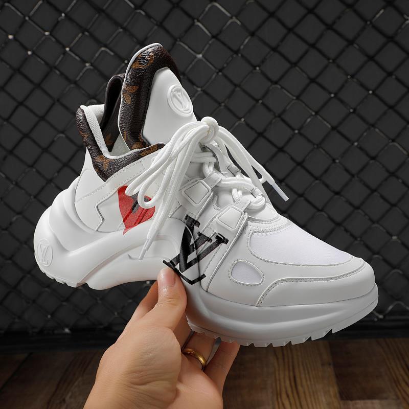 BL - LUV Archlight White Brown Sneaker
