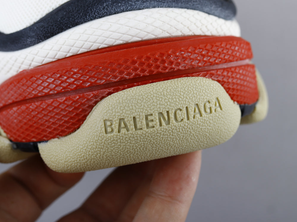 BL - Bla Triple S White Red Sneaker