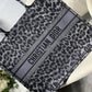 DI Large Book Tote Gray Multicolor , For Women, Women’s Handbags 16.5in/42cm CD M1286ZRHM_M842