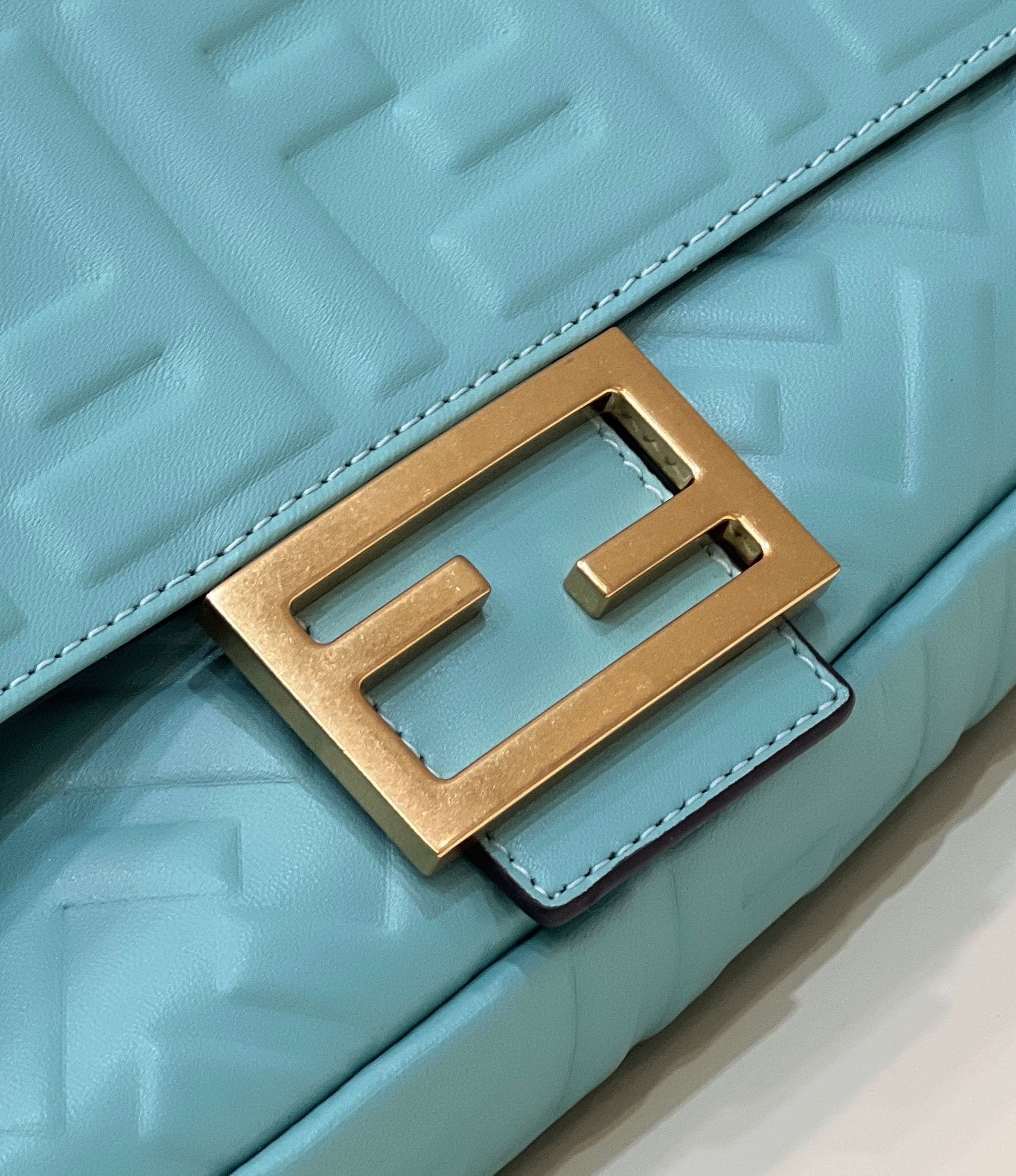 FI Baguette Teal For Women, Women’s Handbags, Shoulder And Crossbody Bags 10.6in/27cm FF 8BR600