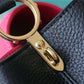 LV Capucines MM Taurillon Black/ Rose Berlingot For Women, Women’s Bags, Shoulder And Crossbody Bags 12.4in/31.5cm LV M59882