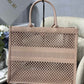 DI Large Book Tote Pink, For Women, Women’s Handbags 16.5in/42cm CD