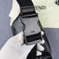 FI Little Monster Belt Bag Black/Yellow For Men, Men’s Bags 7.9in/20cm FF