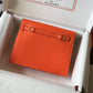 HM Kelly Orange For Women Gold Toned Hardware 8.7in/22cm