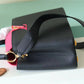LV Capucines MM Taurillon Black/ Rose Berlingot For Women, Women’s Bags, Shoulder And Crossbody Bags 12.4in/31.5cm LV M59882