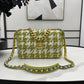 CHL 19 Large Handbag Gold Hardware Green For Women, Women’s Handbags, Shoulder Bags 11.8in/30cm