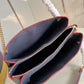 LV Surene MM Monogram Empreinte Black/Red For Women,  Shoulder Bags 14.6in/37cm LV M43759