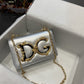 DG Nappa DG Girls Shoulder Bag Silver For Women 8.3in/21cm DG 