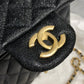 ChanelMini Flap Bag With Top Handle Black For Women 7.8in/20cm
