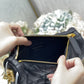 DI Small Vibe Hobo Bag Black Cannage, Black Handbags, Crossbody Bags, 20cm CD M7200ONOA_M911