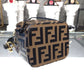 FI Mon Tresor Brown/Black For Women, Women’s Handbags, Shoulder And Crossbody Bags 7in/18cm FF 8BS010A659F13VK