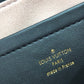 LV Pochette Coussin Monogram Empreinte Black For Women,  Shoulder And Crossbody Bags 7.9in/20cm LV M80742