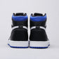 BL - AJ1 black and blue toe